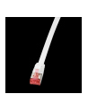 LOGILINK - Płaski Patch cord U/FTP;6;PIMF;dł.3m;biały - nr 1