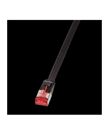 LOGILINK - Płaski Patch cord U/FTP;6;PIMF;dł.3m;czarny