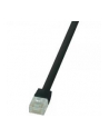 LOGILINK - Patchcord Cat.6 U/UTP, dł. 5m, płaski, ''SlimLine'', czarny - nr 4