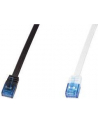 LOGILINK Płaski Patch cord U/UTP kat.6, biały 10m - nr 8