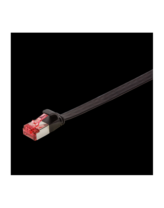 LOGILINK - Płaski Patch cord U/FTP;6;PIMF;dł.20m;czarny główny