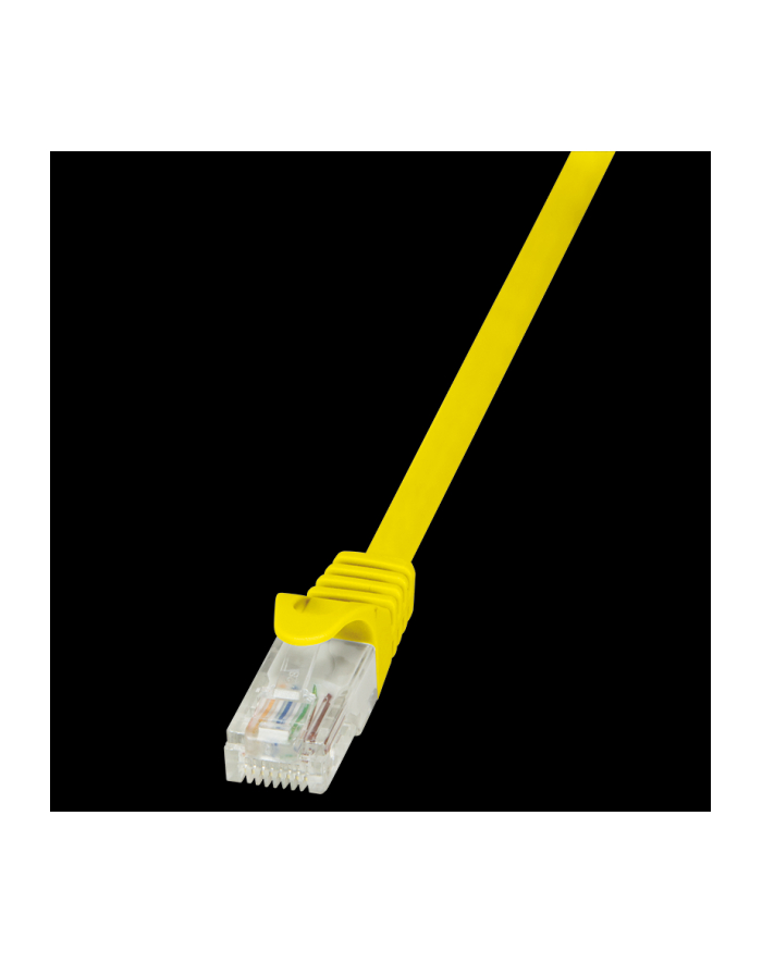 LOGILINK Patchcord CAT 6 U/UTP EconLine 1,5m żółty główny