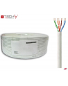 techly pro TechlyPro Kabel instalacyjny skrętka U/UTP Cat6 4x2 linka CCA 100m szary - nr 3