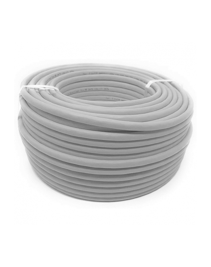 techly pro TechlyPro Kabel instalacyjny skrętka U/UTP Cat6 4x2 linka CCA 100m szary główny