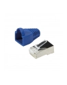 LOGILINK - Wtyki RJ45 FTP kat.5e z osłonką - niebieskie 100szt. - nr 1