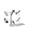 digitus Ramię naścienne pojedyncze, 1xLCD + klawiatura, max. 27', max. 8kg, uchylno-obrotowe 360 stopni  (PIVOT) - nr 30