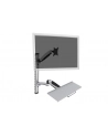 digitus Ramię naścienne pojedyncze, 1xLCD + klawiatura, max. 27', max. 8kg, uchylno-obrotowe 360 stopni  (PIVOT) - nr 46