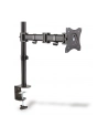 digitus Stojak biurkowy pojedycz z zaciskiem, 1xLCD, max. 27', max. 8kg, uchylno-obrotowy 360 stopni  (PIVOT) - nr 13
