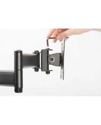 digitus Stojak biurkowy poczwórny, 4xLCD, max. 27', max. obciążenie 8kg, uchylno-obrotowy 360 stopni  (PIVOT)