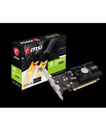MSI GeForce GT 1030 2GHDR LP OC, 2GB, DP/HDMI/LP/ nr 1