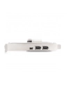 digitus Karta/Kontroler Firewire (400) PCI Exp., 2xZew. 1xZew.(Mini) IEEE1394a 6pin + Mini, Low Profile - nr 20