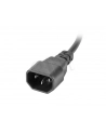 lanberg Listwa zasilająca Rack PDU 1U 4x PL + 4x IEC C13 2m 10A czarna - nr 7