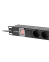 Lanberg  listwa zasilająca Rack PDU 1U 16A, 7x schuco, 2m, czarna - nr 20