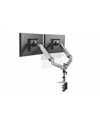 digitus Ramię biurkowe podwójne z zaciskiem, regulowany, 2xLCD, max. 27', max. 8kg, uchylno-obrotowe 360 stopni nr 2
