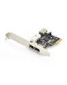 digitus Karta/Kontroler Firewire (400) PCI Exp., 2xZew. 1xZew.(Mini) IEEE1394a 6pin + Mini, Low Profile - nr 5