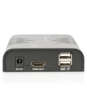 digitus Przedłużacz/Extender KVM (HDMI+USB) do 120m po skrętce Cat.5e UTP lub IP, FHD 3D (zestaw) nr 2