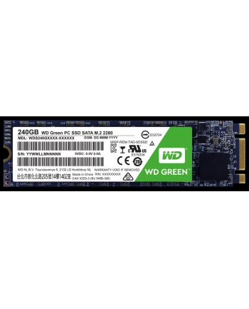 western digital Green SSD 240 GB M.2 2280 WDS240G2G0B nr 2