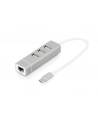 digitus HUB/Koncentrator 3-portowy USB 2.0 HighSpeed Typ C z Fast Etherne - nr 13
