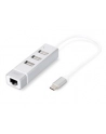 digitus HUB/Koncentrator 3-portowy USB 2.0 HighSpeed Typ C z Fast Etherne - nr 27
