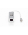 digitus HUB/Koncentrator 3-portowy USB 2.0 HighSpeed Typ C z Fast Etherne - nr 48