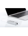 digitus HUB/Koncentrator 3-portowy USB 2.0 HighSpeed Typ C z Fast Etherne - nr 60