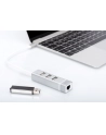 digitus HUB/Koncentrator 3-portowy USB 2.0 HighSpeed Typ C z Fast Etherne - nr 68