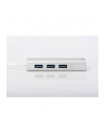digitus HUB/Koncentrator 3-portowy USB 3.0 SuperSpeed z Gigabit LAN adapter - nr 43