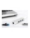 digitus HUB/Koncentrator 3-portowy USB 3.0 SuperSpeed z Gigabit LAN adapter - nr 45