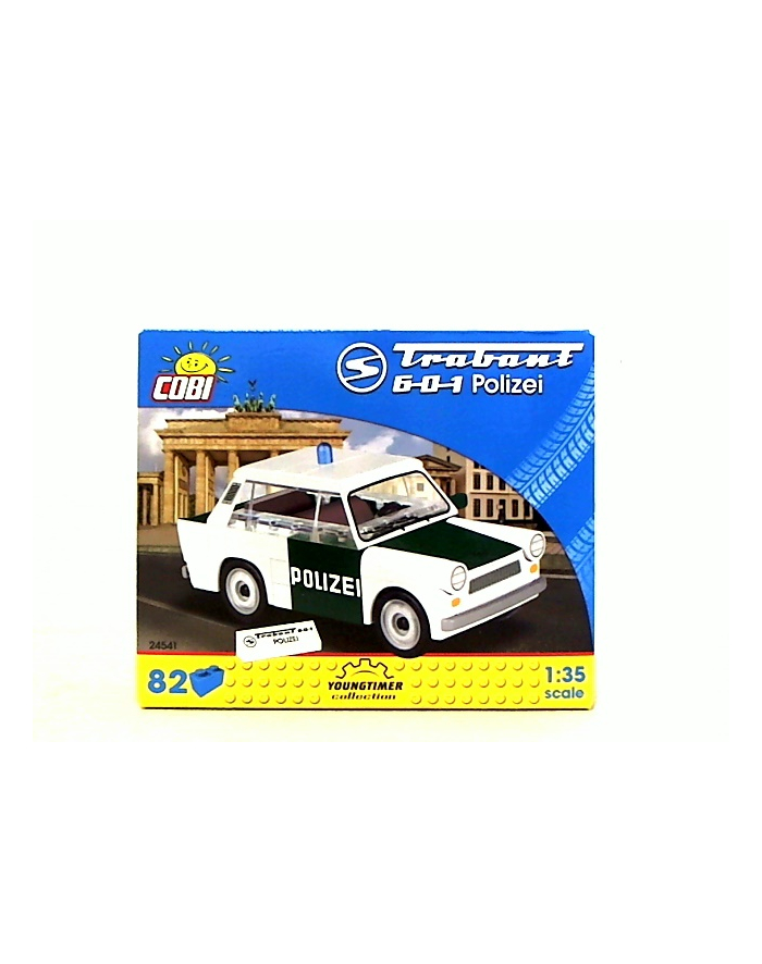 COBI 24541 Cars Trabant 601 Polizei 81kl główny