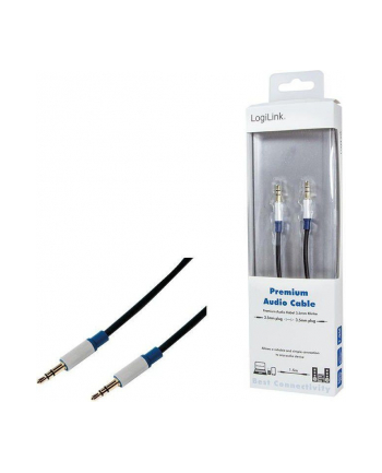 logilink Kabel audio premium 3,5mm męski, 1,5m