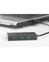 digitus HUB/Koncentrator 4-portowy USB 3.0 SuperSpeed, aktywny, HQ aluminium - nr 30