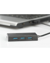 digitus HUB/Koncentrator 4-portowy USB 3.0 SuperSpeed, aktywny, HQ aluminium - nr 68
