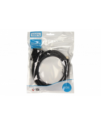 tb Kabel HDMI - DVI 1.8m DVI 24+1, pozłacany