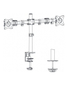 digitus Stojak biurkowy podwójny z zaciskiem, 2xLCD, max. 27', max. obciążenie 8kg,uchylno-obrotowy 360 stopni - nr 23