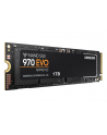 SAMSUNG Dysk SSD 970 EVO MZ-V7E1T0BW 1TB /  NVMe M.2 PCIe 1TB, 3500/2500MB/s - nr 60