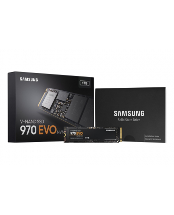 SAMSUNG Dysk SSD 970 EVO MZ-V7E1T0BW 1TB /  NVMe M.2 PCIe 1TB, 3500/2500MB/s