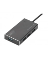 digitus HUB/Koncentrator 4-portowy USB 3.0 SuperSpeed, aktywny, HQ aluminium - nr 32