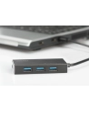 digitus HUB/Koncentrator 4-portowy USB 3.0 SuperSpeed, aktywny, HQ aluminium - nr 37