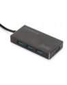 digitus HUB/Koncentrator 4-portowy USB 3.0 SuperSpeed, aktywny, HQ aluminium - nr 38