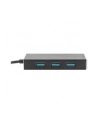 digitus HUB/Koncentrator 4-portowy USB 3.0 SuperSpeed, aktywny, HQ aluminium - nr 62