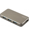 digitus HUB/Koncentrator 4-portowy USB 3.0 SuperSpeed, aktywny, HQ aluminium - nr 66