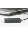 digitus HUB/Koncentrator 4-portowy USB 3.0 SuperSpeed, aktywny, HQ aluminium - nr 78