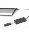 digitus HUB/Koncentrator 4-portowy USB 3.0 SuperSpeed, aktywny, HQ aluminium - nr 80