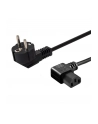 elmak SAVIO CL-115 Kabel zasilający Schuko męski kątowy - IEC C13, kątowy 1,2m - nr 5