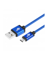 tb Kabel USB-USB C 1.5m niebieski sznurek - nr 4