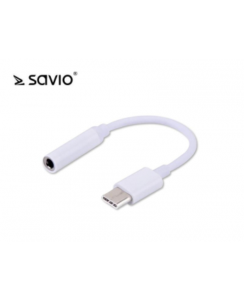 elmak SAVIO AK-35 Adapter audio - USB Typ C - mini Jack 3,5 mm