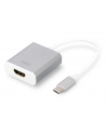 digitus Adapter HDMI 4K 30Hz USB 3.0 Typ-C, obudowa aluminiowa, długość - nr 12