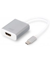 digitus Adapter HDMI 4K 30Hz USB 3.0 Typ-C, obudowa aluminiowa, długość - nr 1