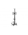 digitus Stojak mobilny pojedynczy z półką, 1xLCD, max. 70', max. 50kg, VESA max. 600x400 - nr 48