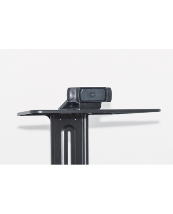 digitus Stojak mobilny pojedynczy z półką, 1xLCD, max. 70', max. 50kg, VESA max. 600x400